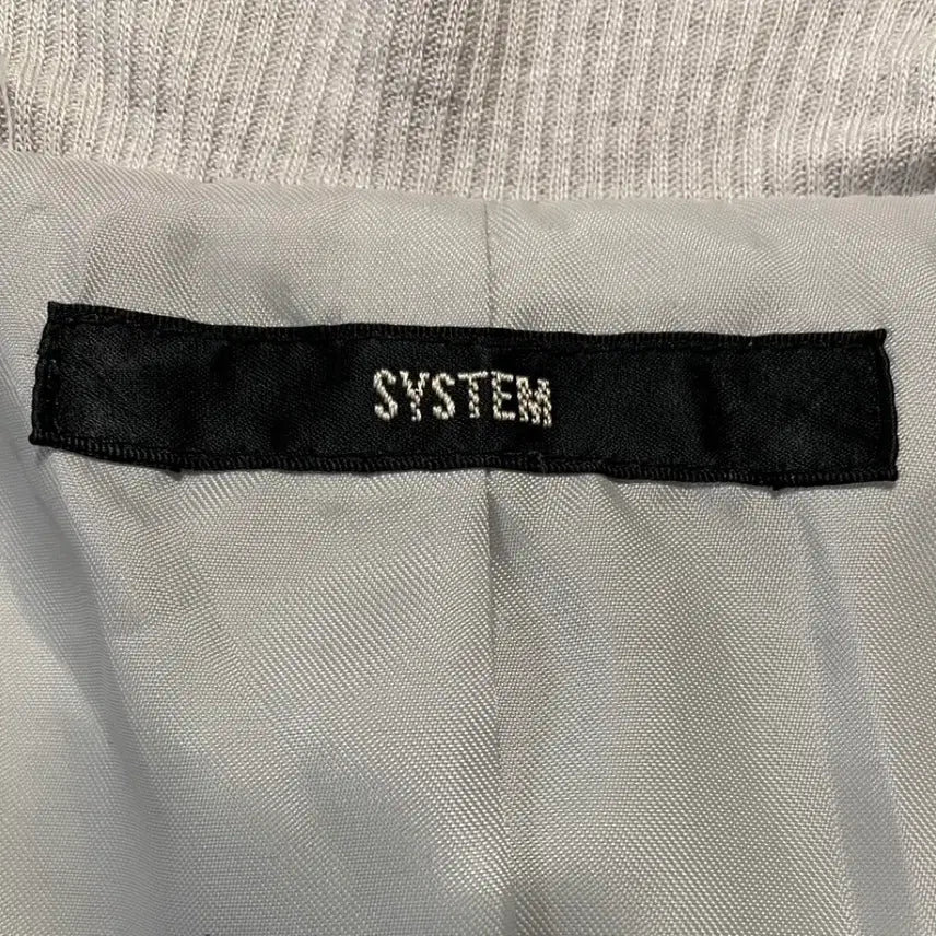 [BUNJANG] System Sequin Detail Blouson Jacket (Size 55) / [새상품] 한섬 시스템(SYSTEM) 시퀸 디테일 블루종 자켓 (55)