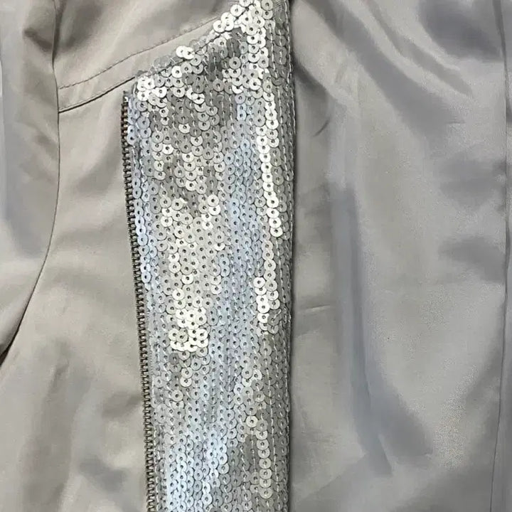 [BUNJANG] System Sequin Detail Blouson Jacket (Size 55) / [새상품] 한섬 시스템(SYSTEM) 시퀸 디테일 블루종 자켓 (55)