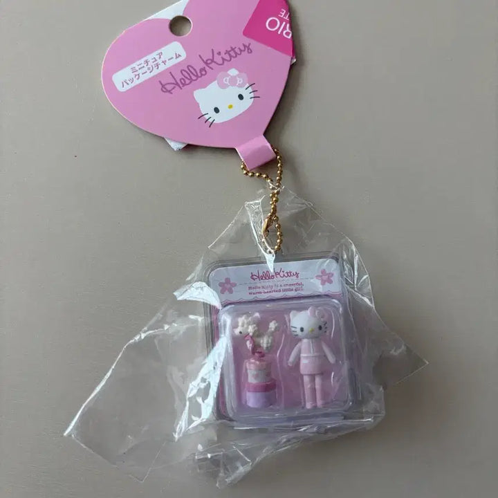 [BUNJANG] Sanrio Hello Kitty Miniature Charm Keyring / 산리오 키티 미니어처 패키지 참 키링