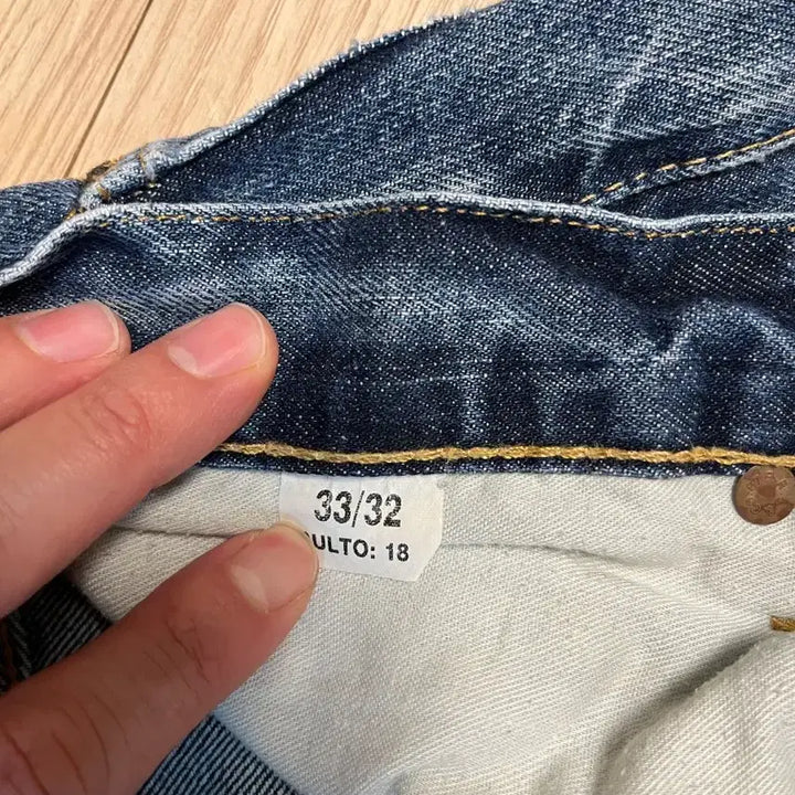[BUNJANG] Polo Ralph Lauren Washed Denim Jeans / 폴로 랄프로렌 워싱 데님 청바지