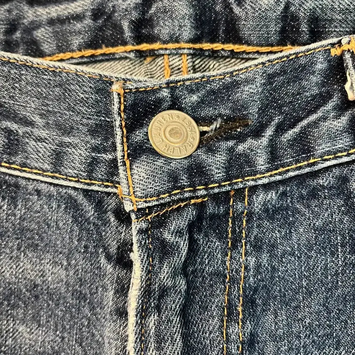 [BUNJANG] Polo Ralph Lauren Washed Denim Jeans / 폴로 랄프로렌 워싱 데님 청바지