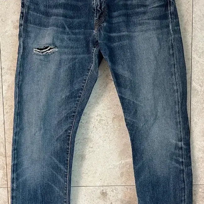 [BUNJANG] Polo Ralph Lauren Washed Denim Jeans / 폴로 랄프로렌 워싱 데님 청바지