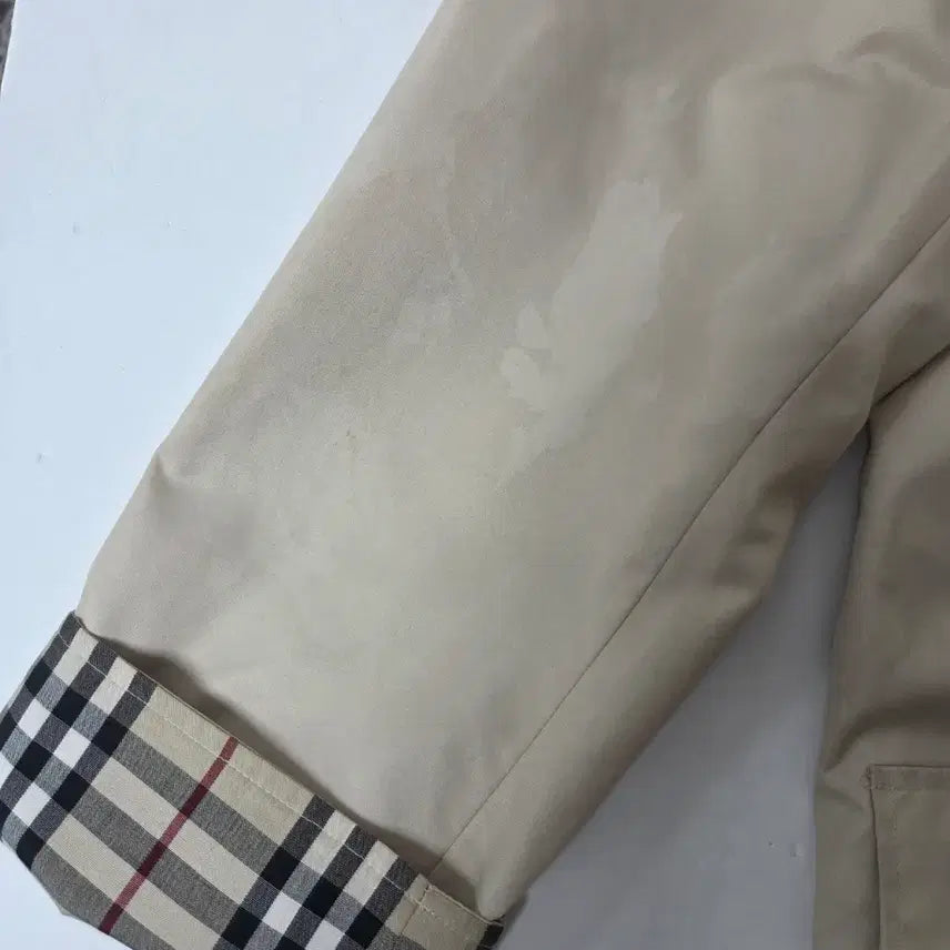 [BUNJANG] Burberry Trench Coat Light Beige (S) / 버버리 트렌치코트 오버핏 라이트베이지(S)