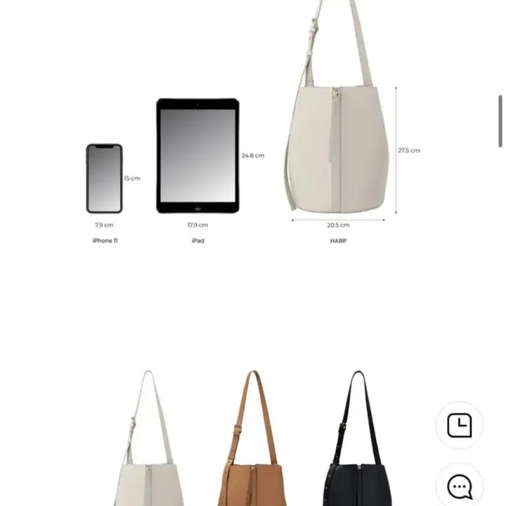 [BUNJANG] Decke Half Bag Camel / 덱케 하프백 카멜