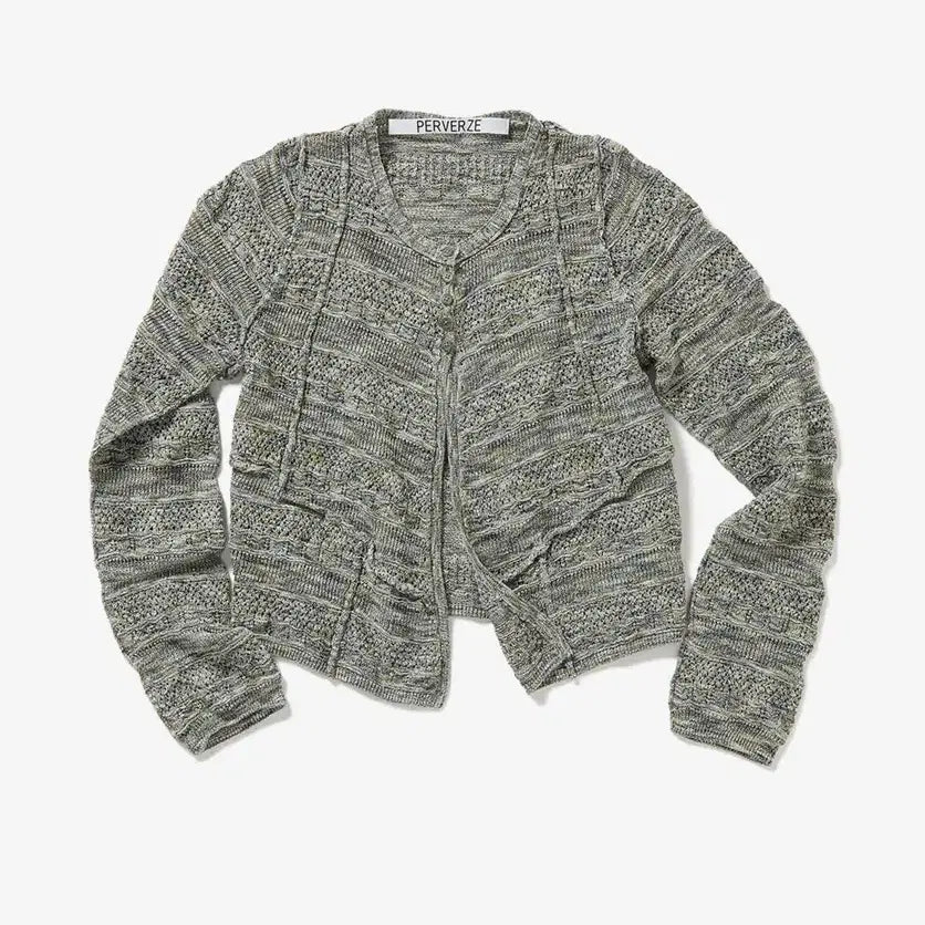 [BUNJANG] Perverze Pinched Seam Knit Cardigan / 퍼버즈 perverze pinched seam knit cardigan