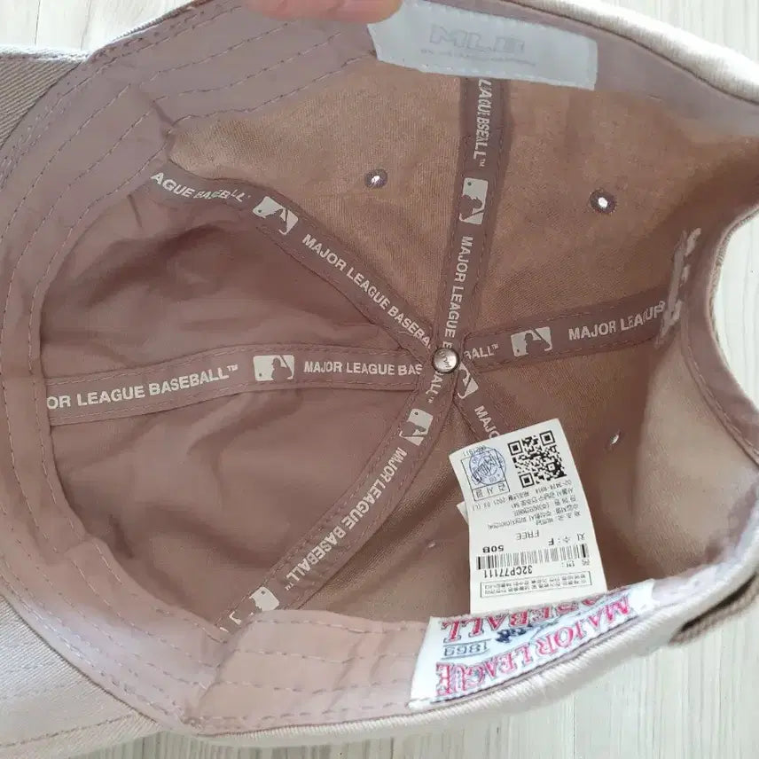 [BUNJANG] MLB NY Yankees Beige Baseball Cap / MLB NY 양키스 베이지 볼캡 FREE 거의새것