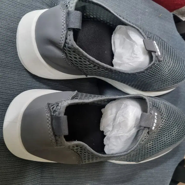 [BUNJANG] SPORT Mesh Slip-on Sneakers Gray 255 / SPORT 메쉬 슬립온 운동화 회색255