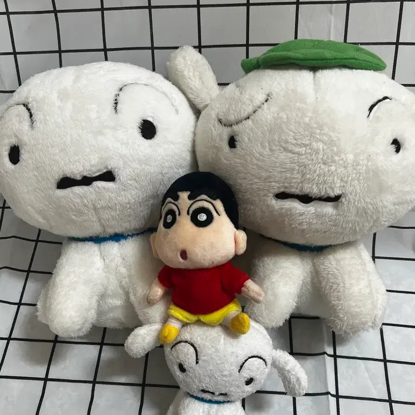 [BUNJANG] White Dog Plush Bundle Set / 흰둥이 인형 일괄