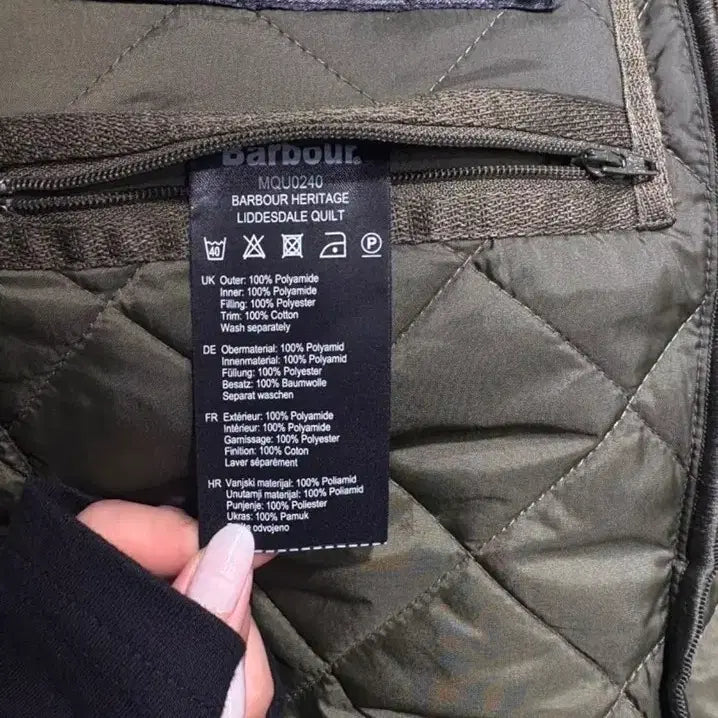 [BUNJANG] Barbour Liddesdale Quilted Jacket / 바버 퀼팅 자켓