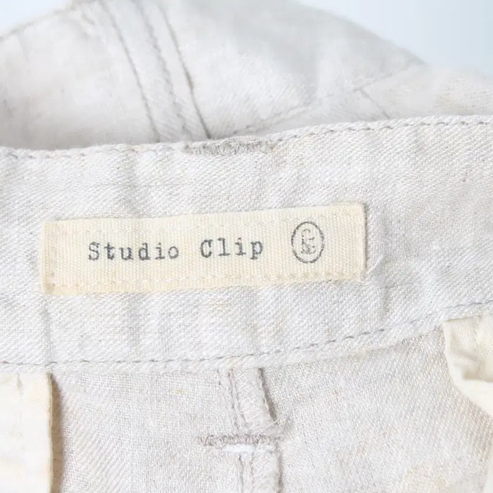 [BUNJANG] Studio Clip Linen Pants / 스튜디오클립 우먼 린넨100% 팬츠 [WOMAN 28]