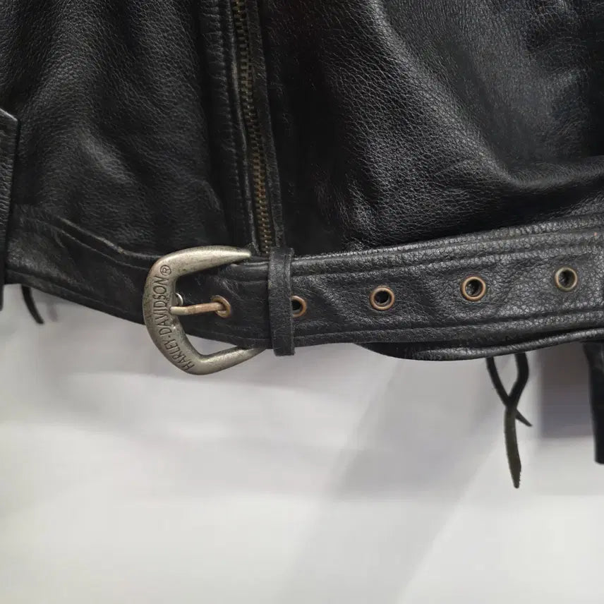 [BUNJANG] Harley Davidson Leather Rider Jacket / [XL]할리데이비슨 가죽 라이더 자켓