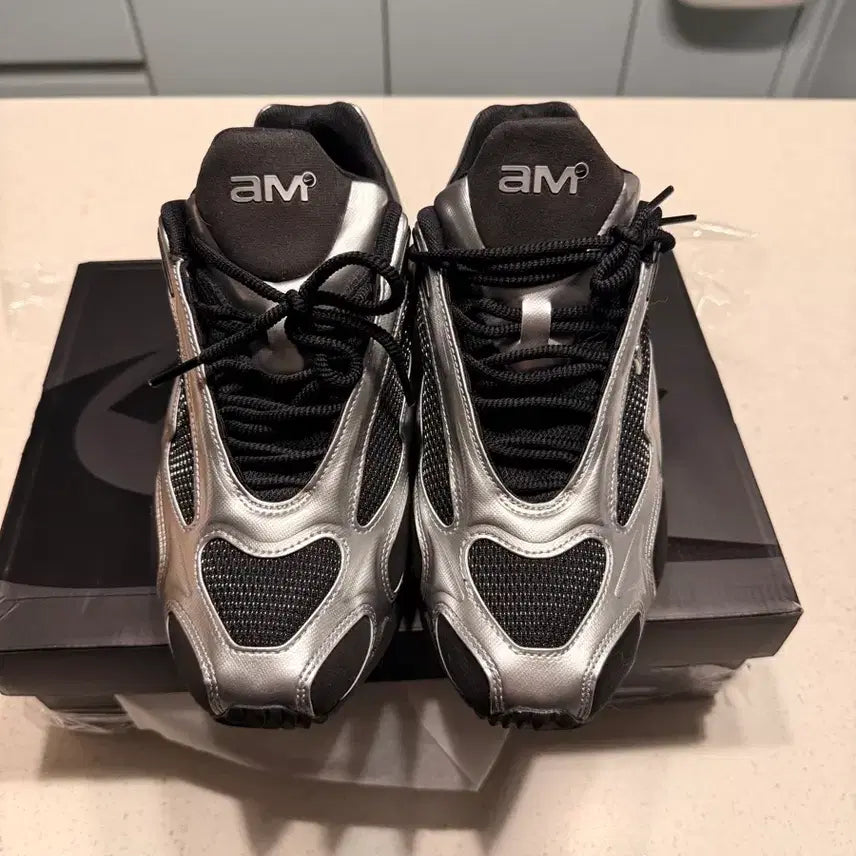 [BUNJANG] Nike Air Max Muse Silver Sneakers / 나이키 에어맥스 뮤즈 실버 255size