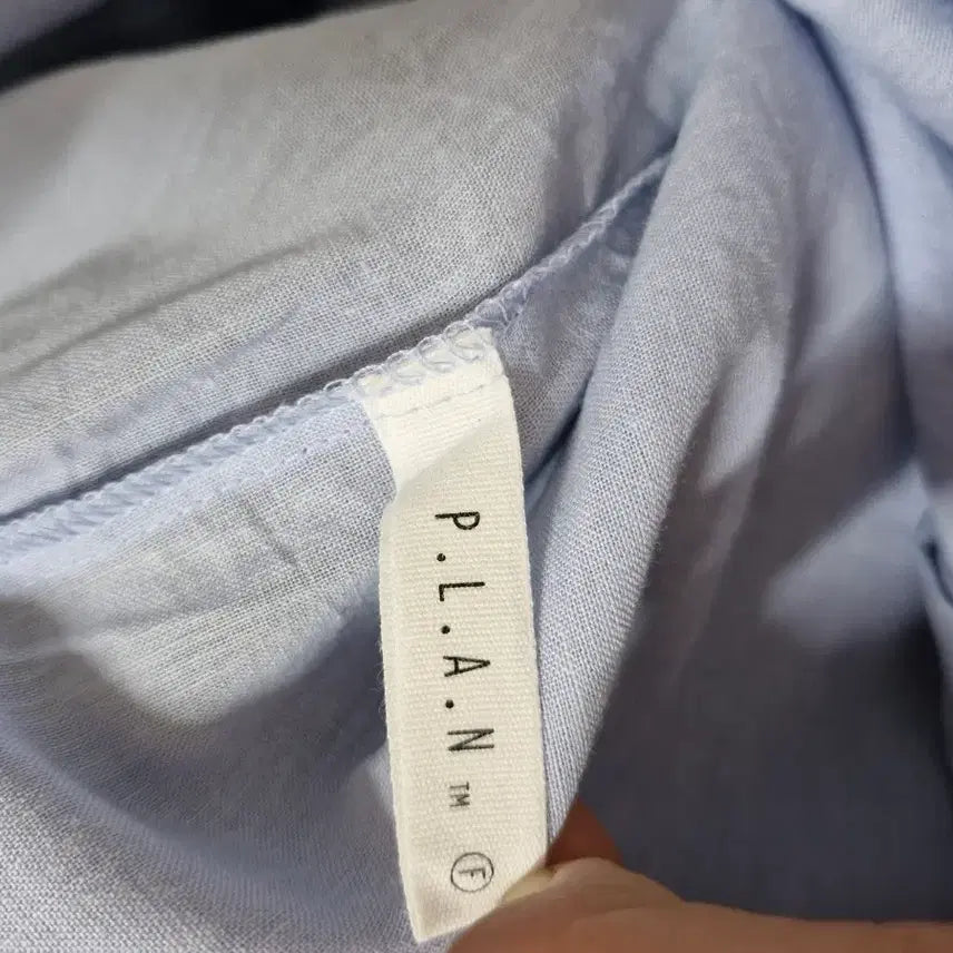 [BUNJANG] Linen Blend Blue Dress / 여름 린넨혼방 블루 원피스