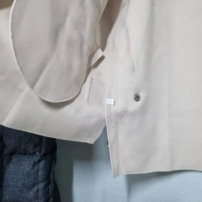 [BUNJANG] Beige Loose Fit Short Jacket / 베이지색 숏 자켓 66~작은77  루즈핏