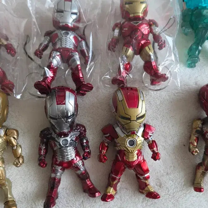 [BUNJANG] Kids Logic Iron Man 3 Figure Set / 키즈네이션 키즈로직 아이언맨3 피규어 세트
