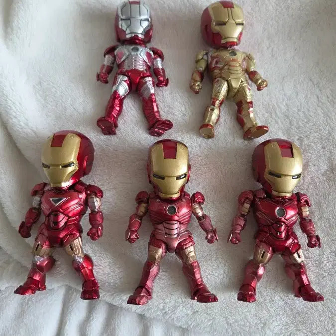 [BUNJANG] Kids Logic Iron Man 3 Figure Set / 키즈네이션 키즈로직 아이언맨3 피규어 세트