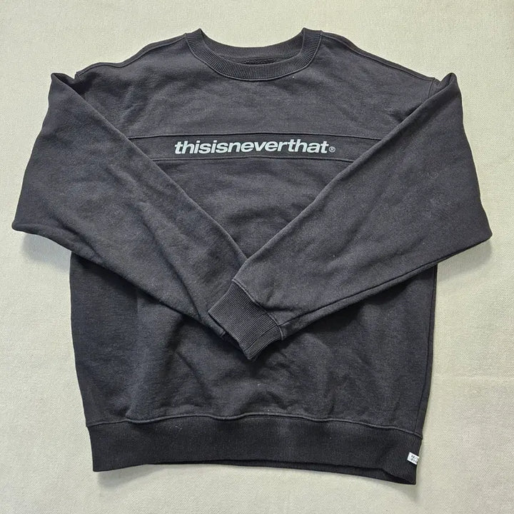[BUNJANG] thisisneverthat Logo Sweatshirt / L 디스이즈네버댓 로고 맨투맨 0305Y