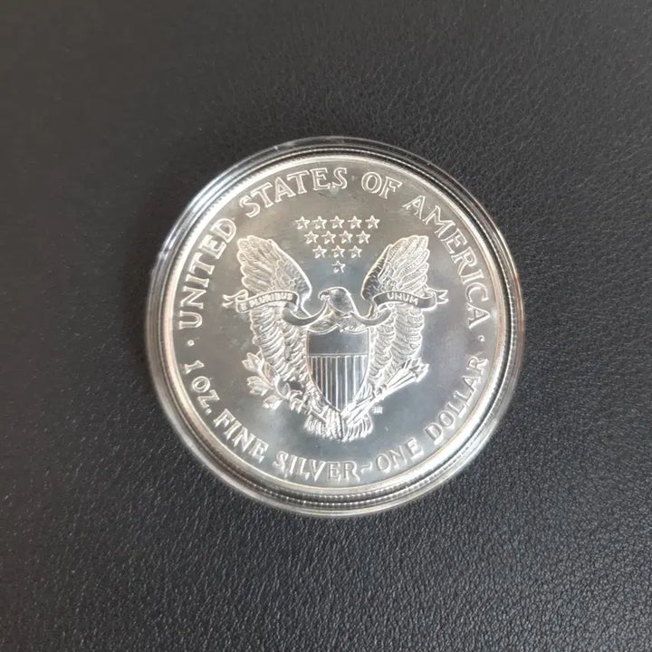 [BUNJANG] American Eagle Colorized Silver Coin Set / 아메리칸이글 색채은화/금도금색채은화 2점모두 희귀은화수집용