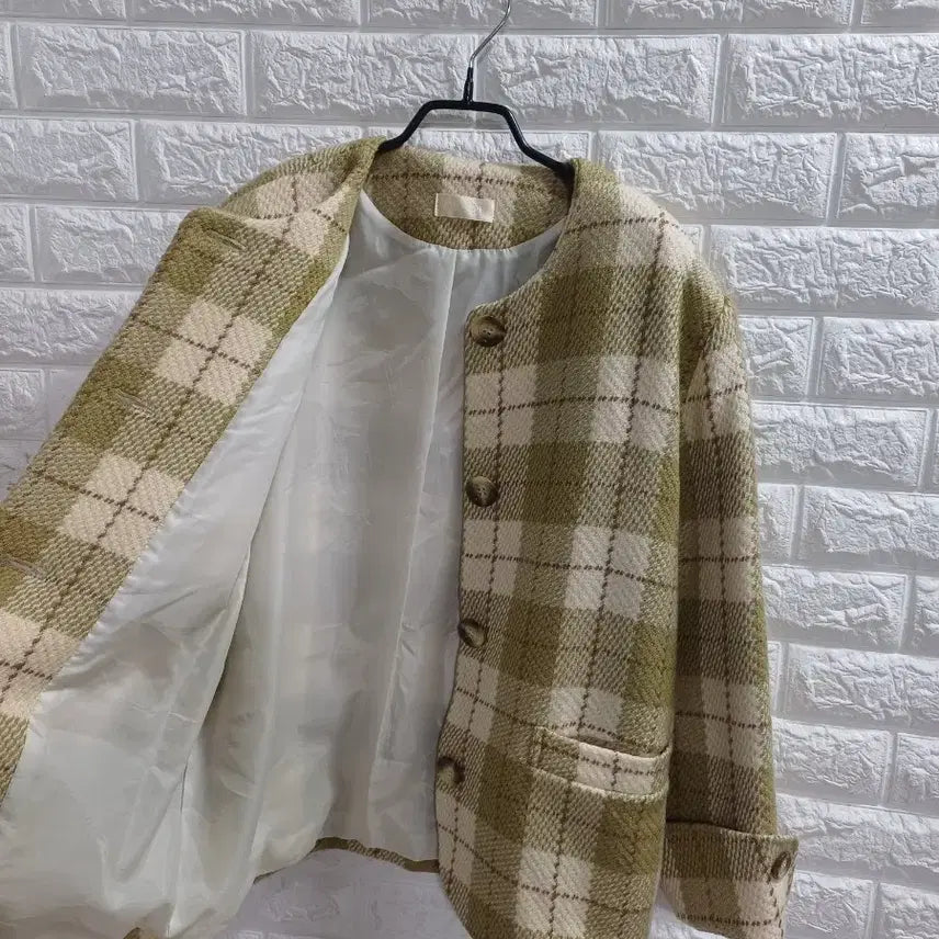 [BUNJANG] Vintage Check Jacket / 일본빈티지 모100%체크자켓