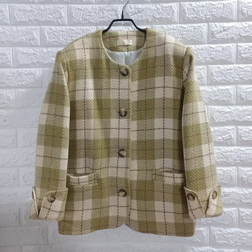 [BUNJANG] Vintage Check Jacket / 일본빈티지 모100%체크자켓