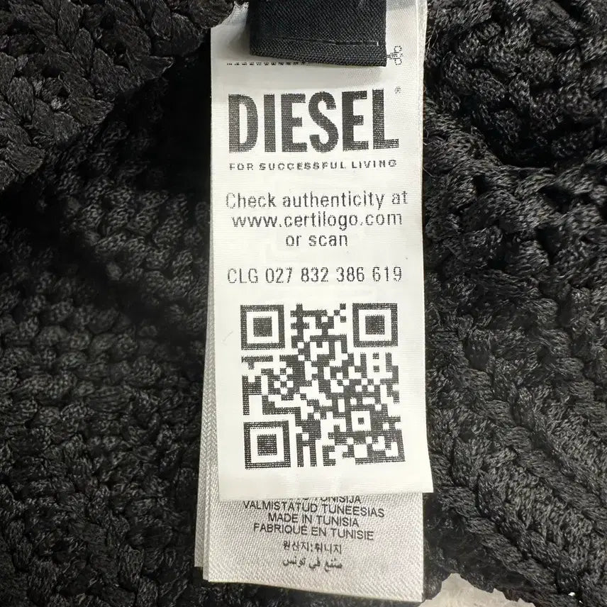 [BUNJANG] Diesel Knit Sweater (Size 55) / 25년 디젤 니트(55)