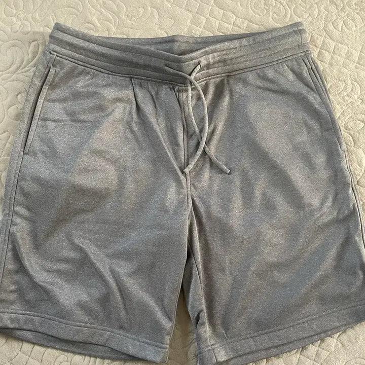 [BUNJANG] Unisex Fleece Lined Shorts / 새옷 기모 반바지 남여공용