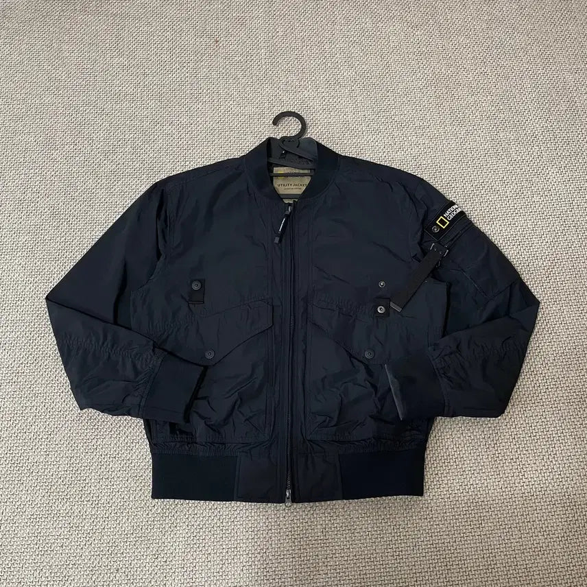 [BUNJANG] National Geographic Roumers Flight Blouson Jacket / M 네셔널지오그래픽 로우머스 플라이트 블루종 자켓 N.7413
