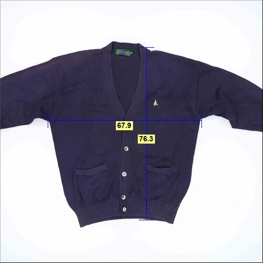 [BUNJANG] Beanpole V-Neck Cardigan / 110 빈폴 브이넥 가디건 0310H1