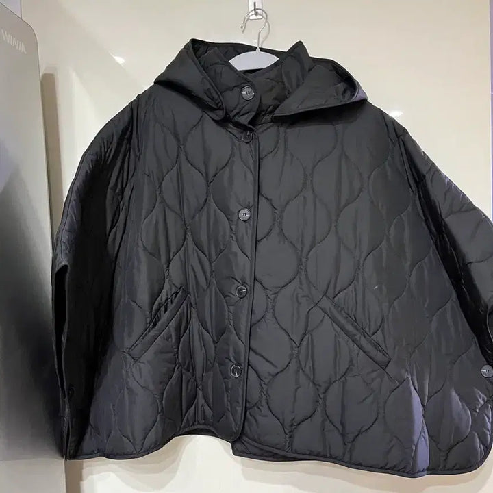 [BUNJANG] Grove Padded Poncho Cape Padded Coat / (F)grove 그로브 패딩 판초 케이프 패딩코트 망토