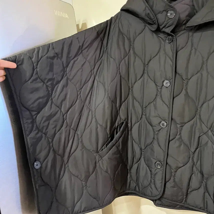 [BUNJANG] Grove Padded Poncho Cape Padded Coat / (F)grove 그로브 패딩 판초 케이프 패딩코트 망토