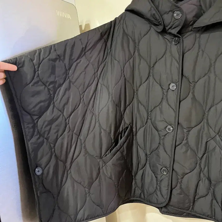 [BUNJANG] Grove Padded Poncho Cape Padded Coat / (F)grove 그로브 패딩 판초 케이프 패딩코트 망토