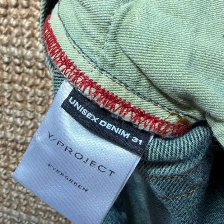 [BUNJANG] Y/Project Maxi Cowboy Denim Jeans - Medium Wash - 31 / 와이프로젝트 맥시 카우보이 데님 진 중청 31