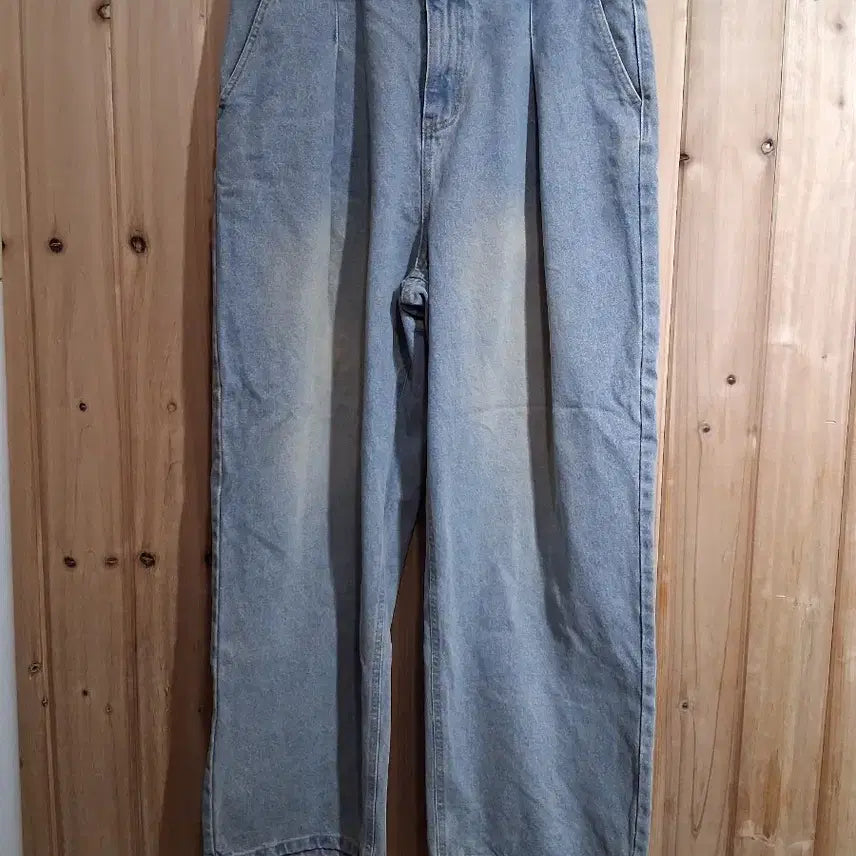 [SOLD OUT] 빈티지 워싱 와이드 데님 팬츠(33~34)