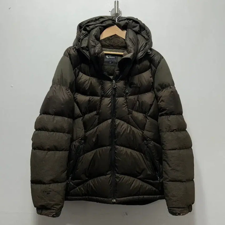 [SOLD OUT] 네파 여성 브라운 패딩 점퍼 100사이즈