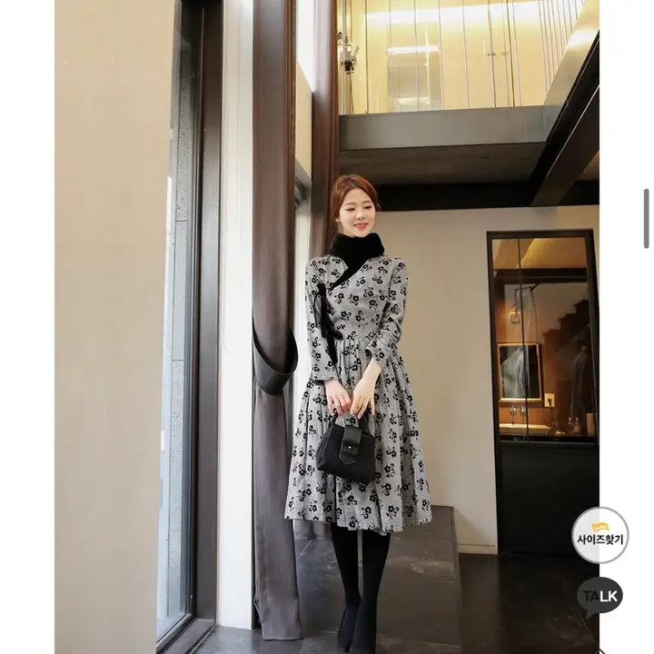 [BUNJANG] Chic Line Sodam Sodam Jeollik Dress / 새상품 시크라인 소담소담 철릭원피스