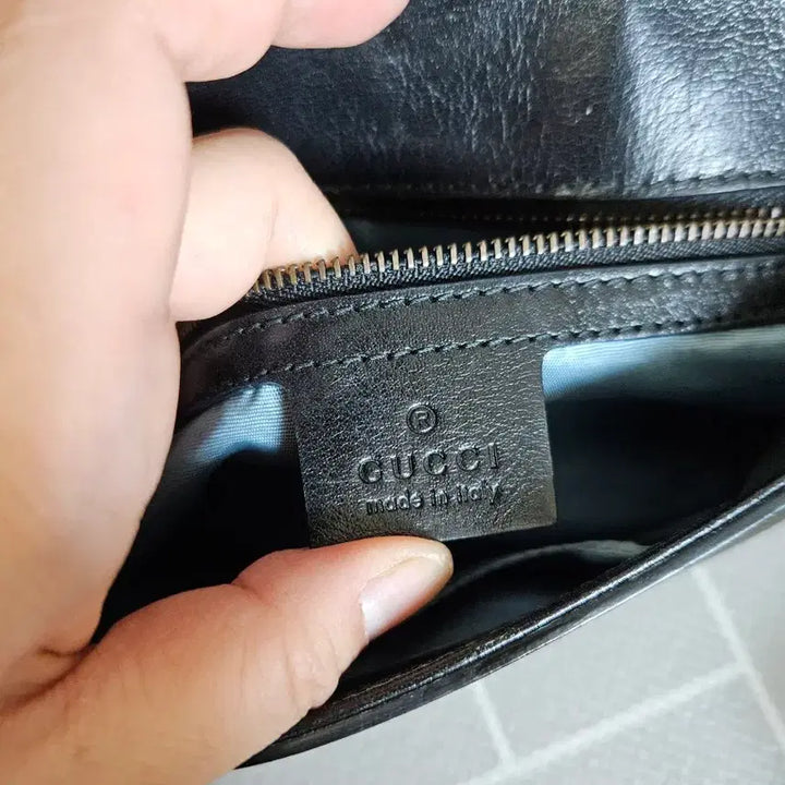 [BUNJANG] Gucci Black Gemstone Clutch Bag / 구찌 블랙 보석 클러치백(정품)