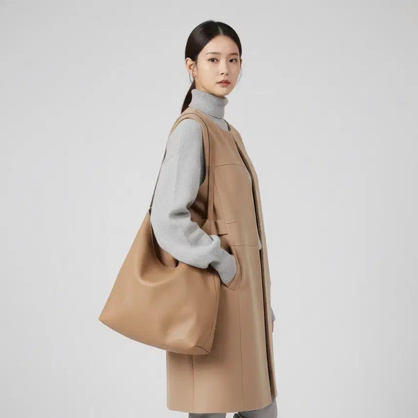 [BUNJANG] Cresson Prestige Wool Blend Vest / [새상품] 백화점 브랜드 끄레송 프레스티지 울 혼방 베스트
