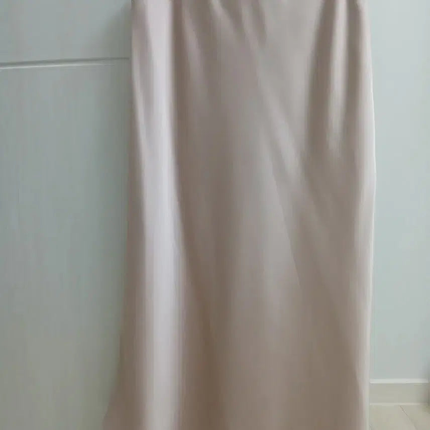 [BUNJANG] Meve Standard Skirt - Cream/Black/Dusty Pink / 메비 칼라 스커트 스탠다드 크림 블랙 더스티핑크 2사이즈