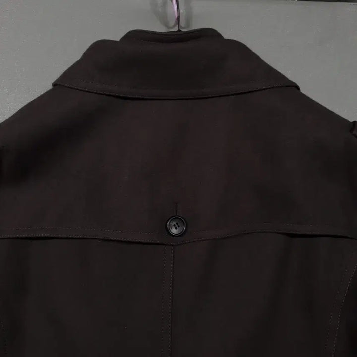 [BUNJANG] Wooyoungmi Classic Double Button Pea Coat / 국내 105) 우영미 클래식 더블 버튼 피코트 울 모 하프 코트 브라운