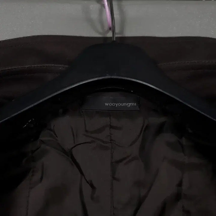 [BUNJANG] Wooyoungmi Classic Double Button Pea Coat / 국내 105) 우영미 클래식 더블 버튼 피코트 울 모 하프 코트 브라운