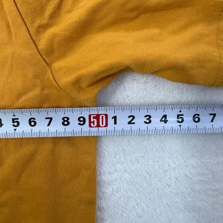 [BUNJANG] L Vintage Mustard Short Sleeve T-shirt / L 빈티지 머스타드 반팔티 0305T