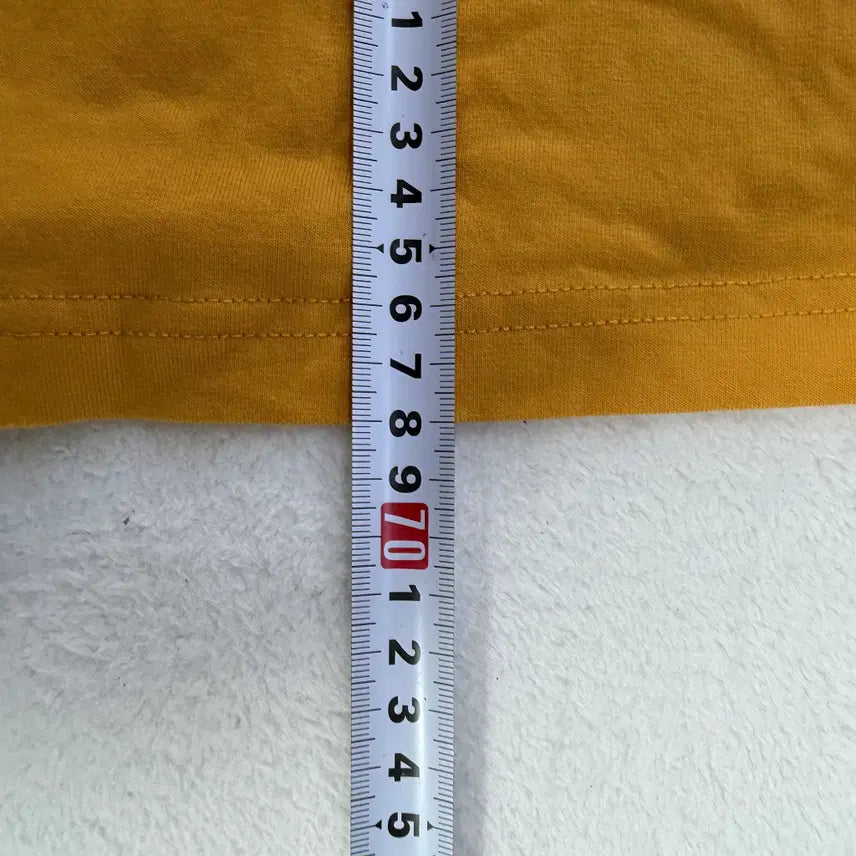 [BUNJANG] L Vintage Mustard Short Sleeve T-shirt / L 빈티지 머스타드 반팔티 0305T