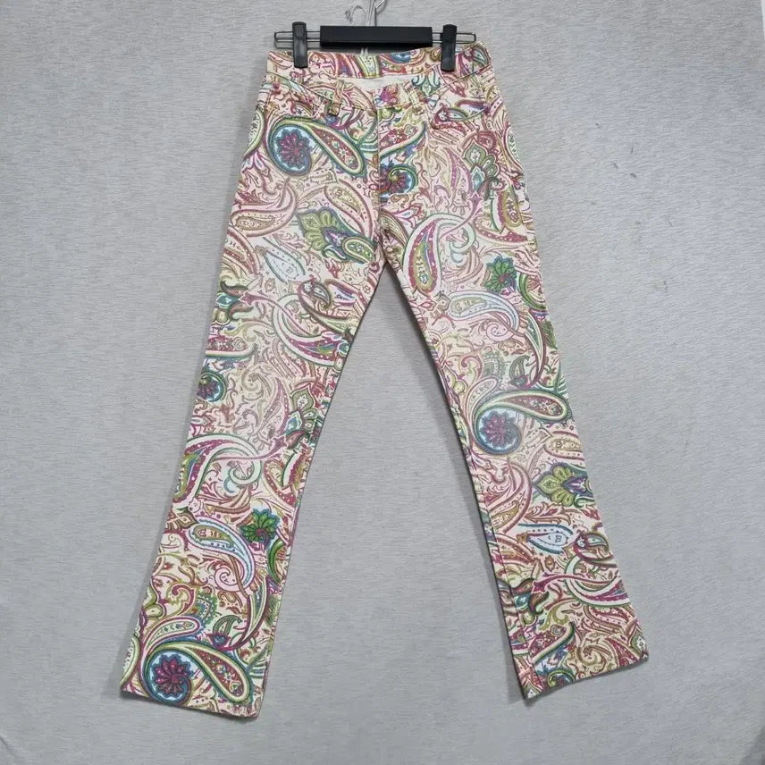 [BUNJANG] Etro Paisley Warning Denim Pants (Women&