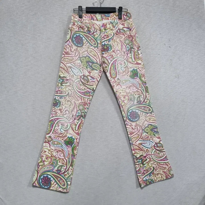 [BUNJANG] Etro Paisley Warning Denim Pants (Women&