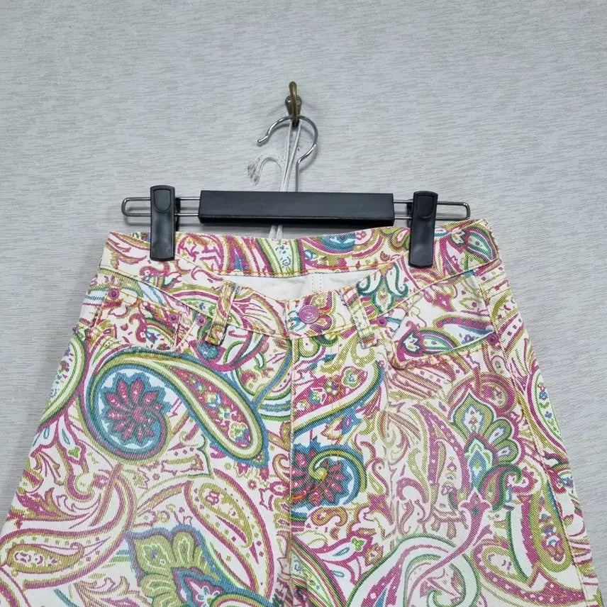 [BUNJANG] Etro Paisley Warning Denim Pants (Women&