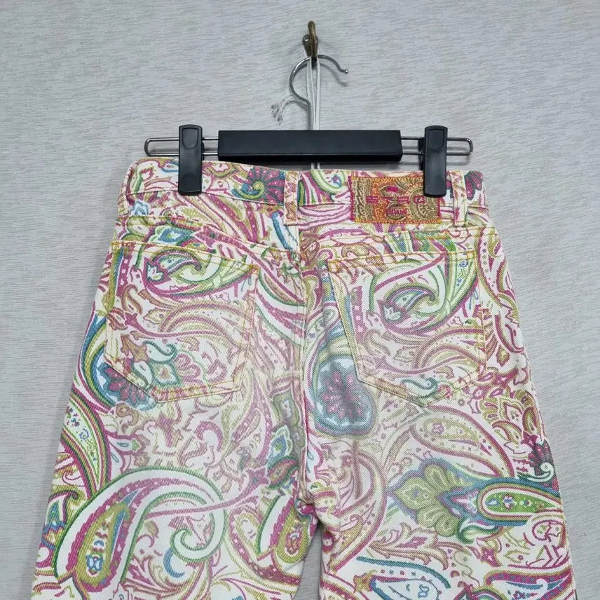 [BUNJANG] Etro Paisley Warning Denim Pants (Women&