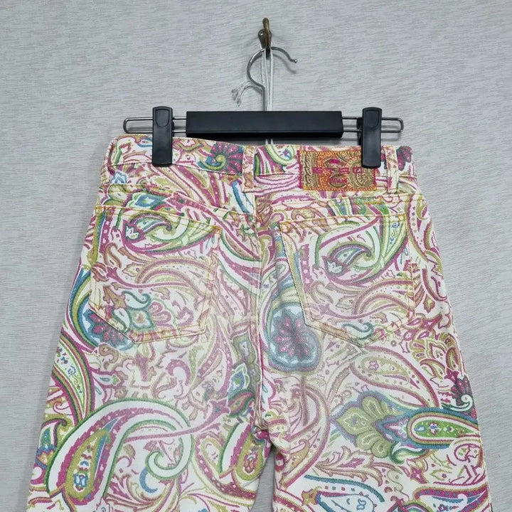 [BUNJANG] Etro Paisley Warning Denim Pants (Women&