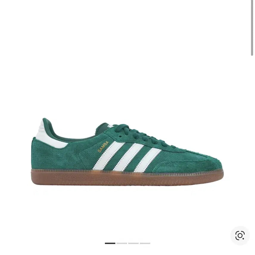 [BUNJANG] Adidas Samba OG Suede Green Sneakers 260 / 아디다스 삼바 OG 스웨이드 그린 운동화 260