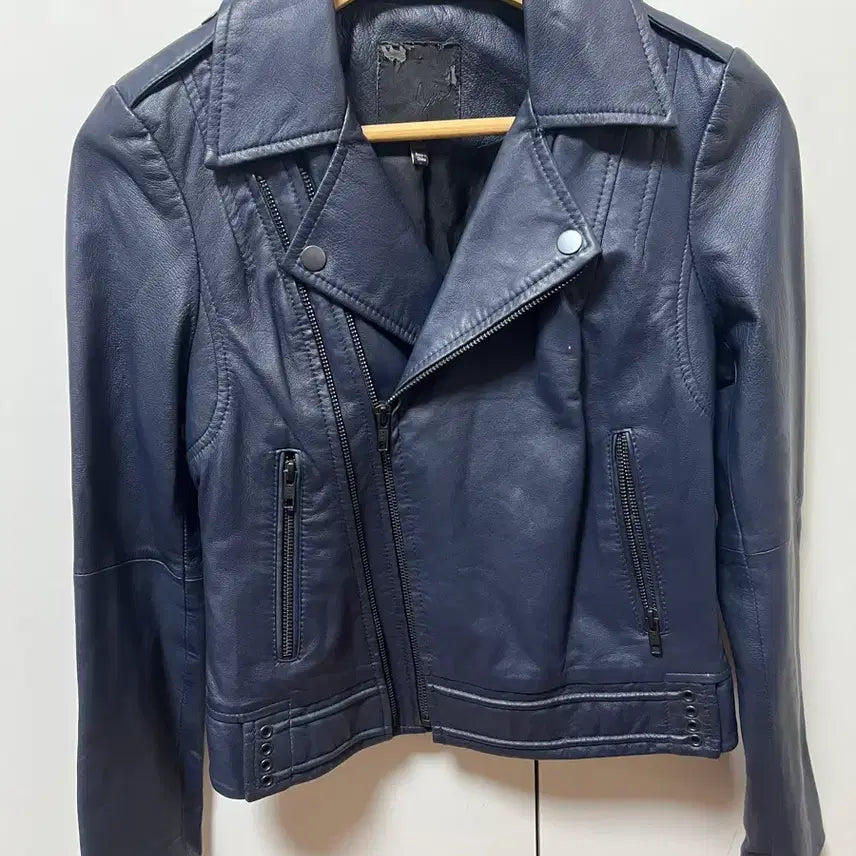 [BUNJANG] Joie Lambskin Rider Jacket / 즈와 joie 양가죽 라이더 자켓