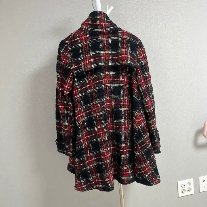 [BUNJANG] Jill Stuart A-line Check Coat / 질스튜어트 a라인 코트